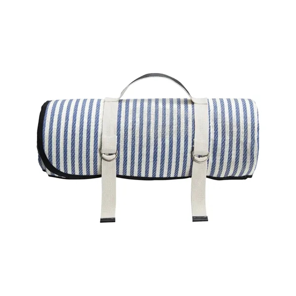 59" x 79" outdoor picnic blanket with a water-repellent base and... from ASI 79530 Prime Line