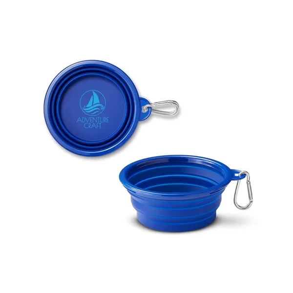 Collapsible Pet Bowl With Carabiner... from ASI 79530 Prime Line