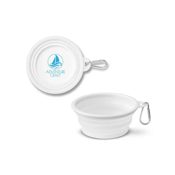 Collapsible Pet Bowl With Carabiner... from ASI 79530 Prime Line