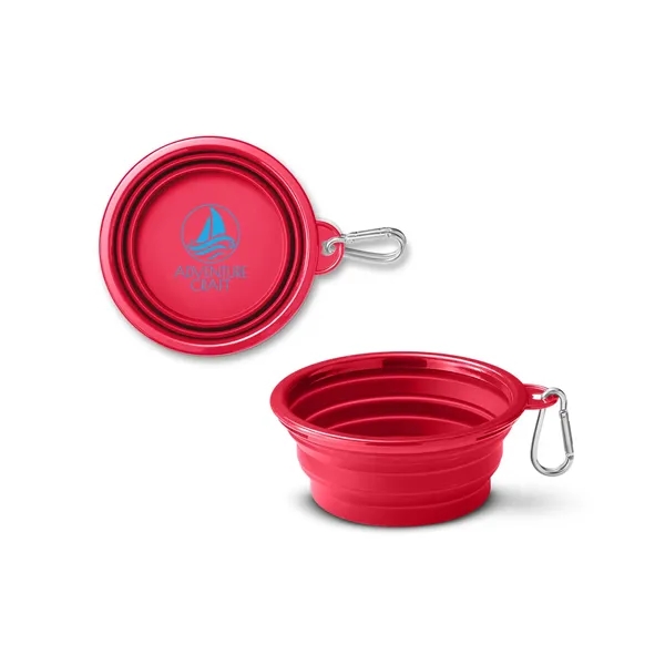 Collapsible Pet Bowl With Carabiner... from ASI 79530 Prime Line