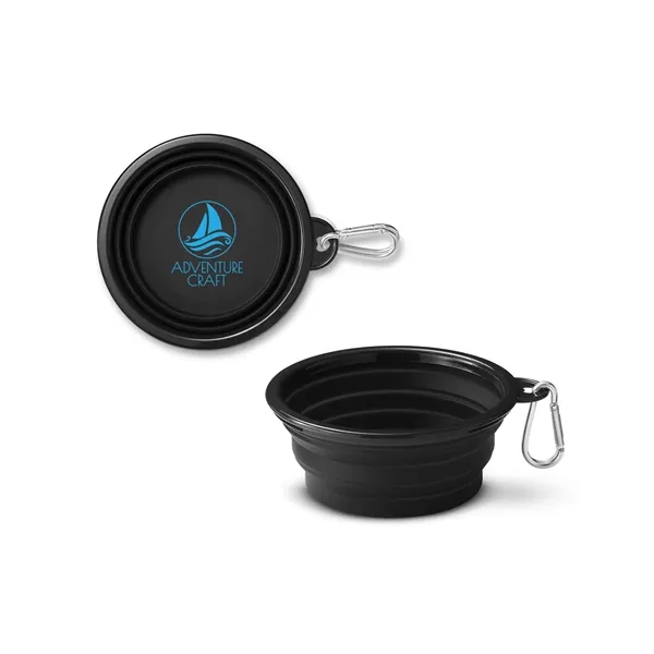 Collapsible Pet Bowl With Carabiner... from ASI 79530 Prime Line