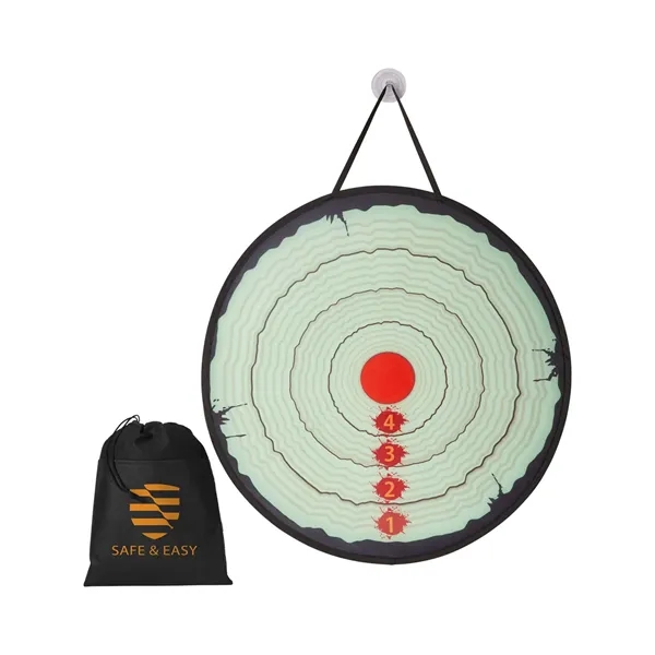Axe-throwing game with two foam axes, foldable target with a suction... from ASI 79530 Prime Line