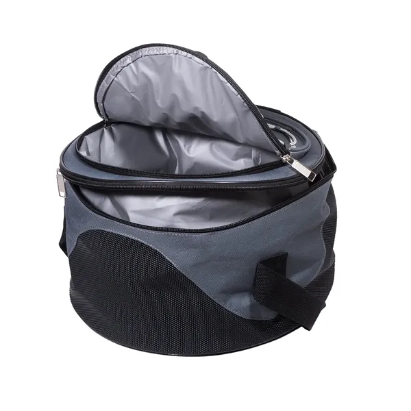 Grill and cooler set with an outer chamber holding the grill... from ASI 79530 Prime Line