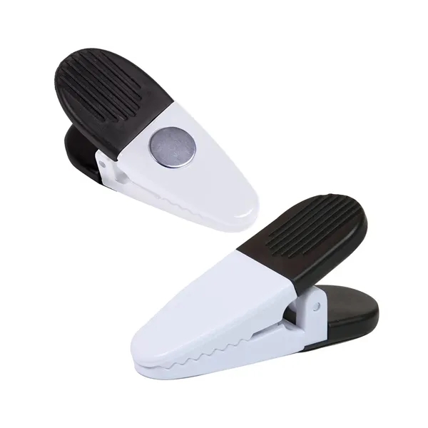 Spring-loaded magnetic clip with rubber grip, offered in several colors.... from ASI 79530 Prime Line