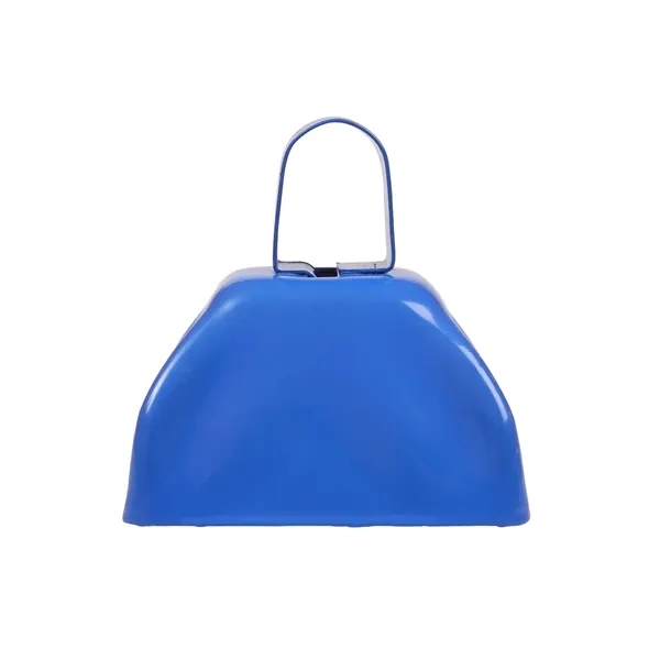 Small promotional cow bell with top handle and customization.... from ASI 79530 Prime Line