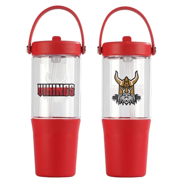 40 oz Recycled Tumbler with Straw... from ASI 36730 Ariel Premium Supply Inc