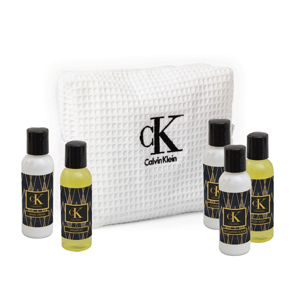 Premium full body toiletry kit with shampoo, conditioner, moisturizer cream, sugar... from ASI 44900 NC Custom (CI/Lanco) / Lanco