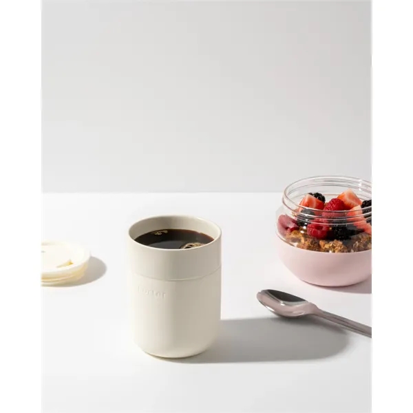 12 oz. ceramic mug that's wrapped in protective matte silicone.... from ASI 56070 Gemline / Gemline®