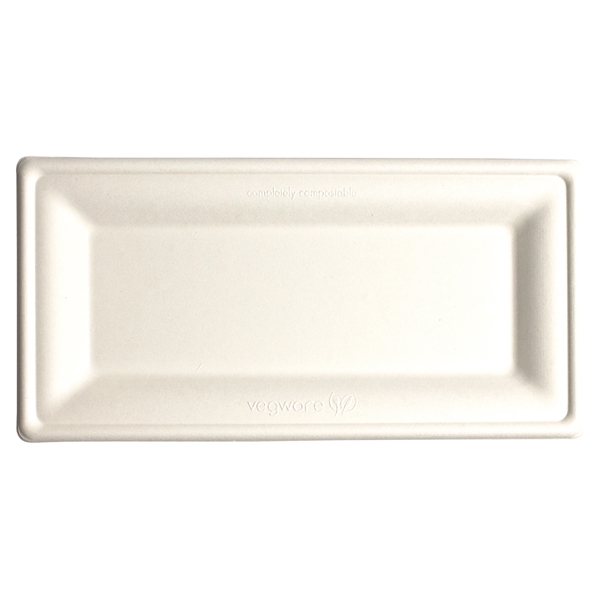 10 x 5 rectangle compostable paper plate.... from ASI 88200 TK Sorg's - A Div of Arch Promo Group, LLC / PETITE