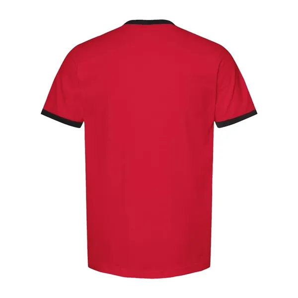 Tultex Unisex Fine Jersey Ringer T-Shirt... from ASI 84358 S&S Activewear