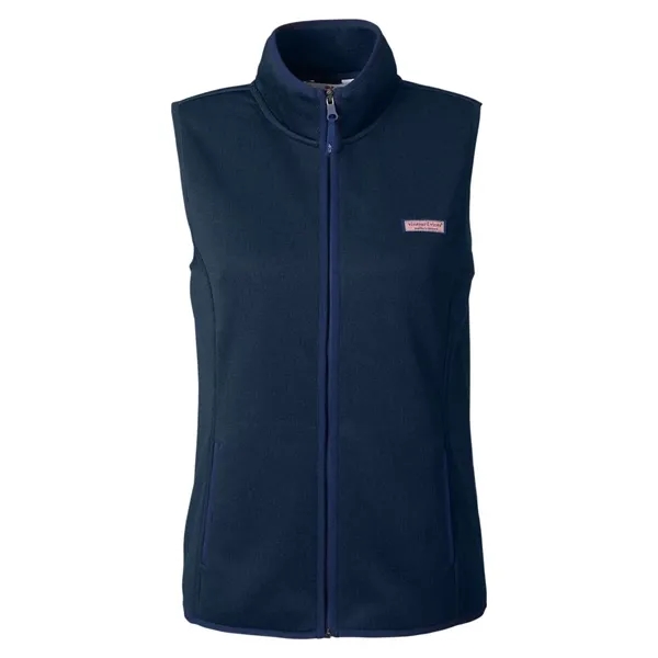 Vineyard Vines Women's Mountain Sweater Fleece Vest... from ASI 84358 S&S Activewear