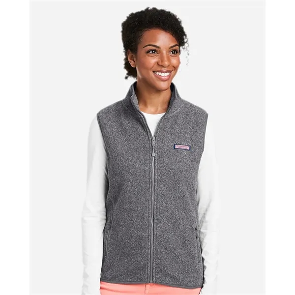 Vineyard Vines Women's Harbor Fleece Vest... from ASI 84358 S&S Activewear