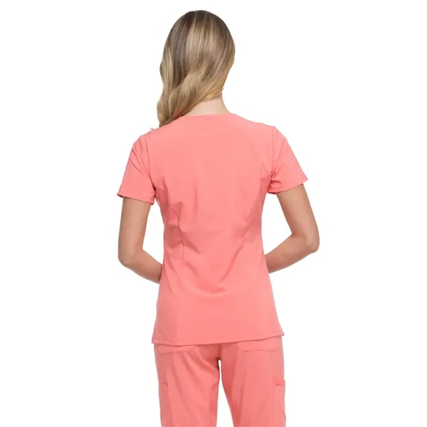 Dickies EDS Essentials Women's V-Neck Top... from ASI 86018 Scrub Authority / Uniform Stores