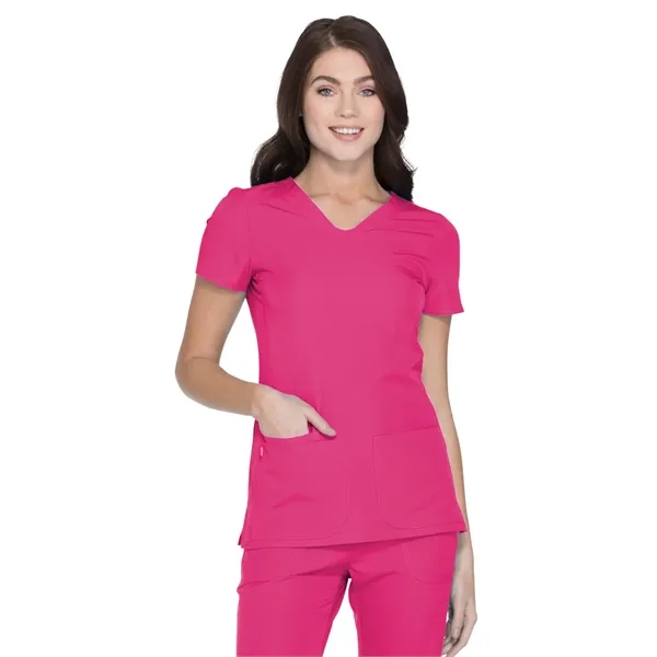 HeartSoul Break on Through Women's Shaped V-Neck Top... from ASI 86018 Scrub Authority / Uniform Stores