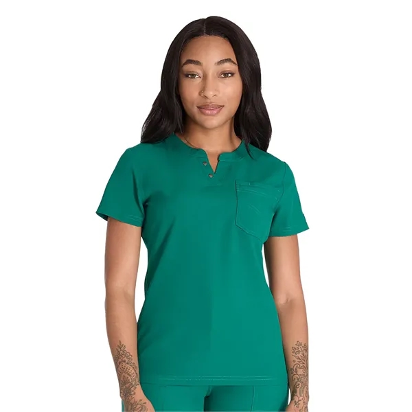 Dickies Medical - EDS NXT - Women's 1-Pocket Henley Scrub...... from ASI 86018 Scrub Authority / Uniform Stores