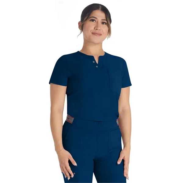Dickies Medical - EDS NXT - Women's 1-Pocket Henley Scrub...... from ASI 86018 Scrub Authority / Uniform Stores