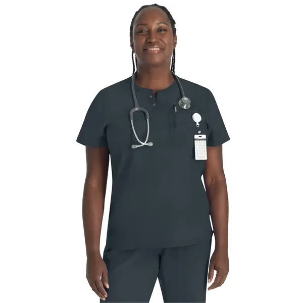 Dickies Medical - EDS NXT - Women's 1-Pocket Henley Scrub...... from ASI 86018 Scrub Authority / Uniform Stores