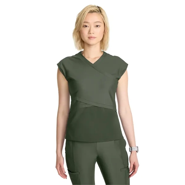 Infinity Kinetic - Women's 2-Pocket V-Neck Top... from ASI 86018 Scrub Authority / Uniform Stores