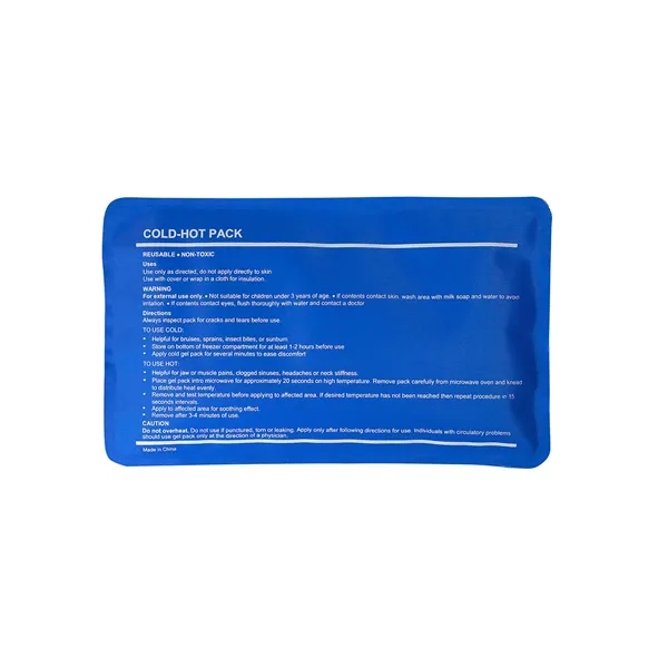 Reusable hot/cold pack for temporary relief of minor aches and sore... from ASI 79530 Prime Line
