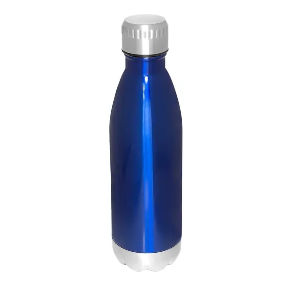 17 ounce stainless steel vacuum-insulated bottle with screw-on cap and non... from ASI 79530 Prime Line