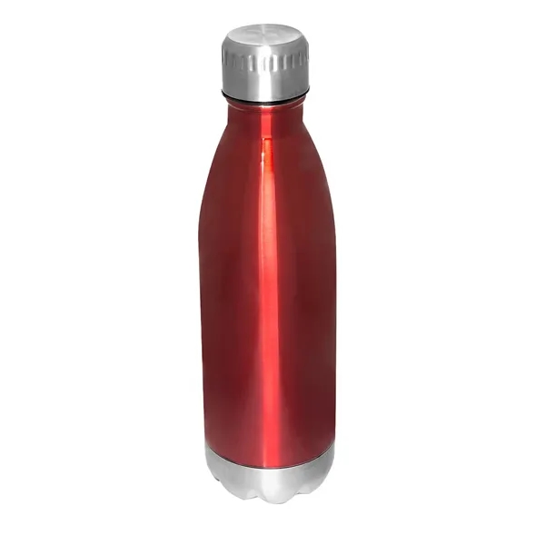 17 ounce stainless steel vacuum-insulated bottle with screw-on cap and non... from ASI 79530 Prime Line