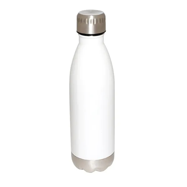 17 ounce stainless steel vacuum-insulated bottle with screw-on cap and non... from ASI 79530 Prime Line