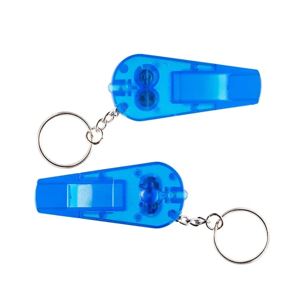 Key tag with safety whistle and red LED light.... from ASI 79530 Prime Line