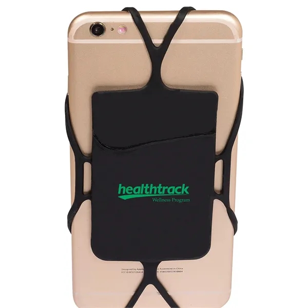 Silicone phone pocket with straps that works with most mobile phones... from ASI 79530 Prime Line