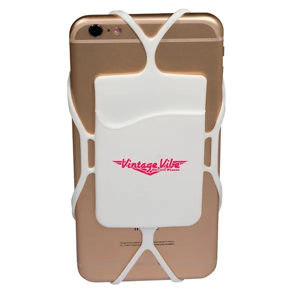 Silicone phone pocket with straps that works with most mobile phones... from ASI 79530 Prime Line