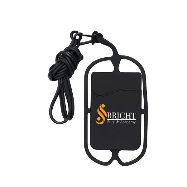 Silicone pocket with detachable lanyard.... from ASI 79530 Prime Line