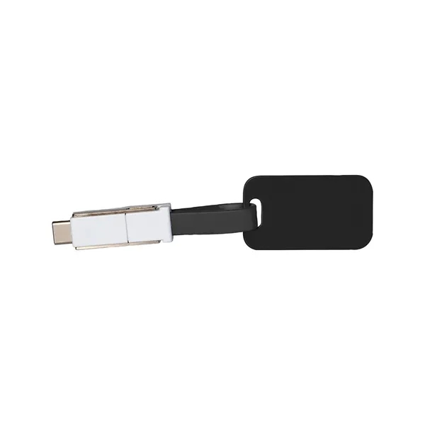 Three-in-one cable with a USB to USB type-C, 5-Pin to Lightning... from ASI 79530 Prime Line
