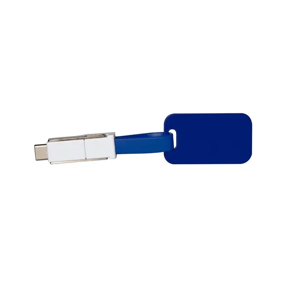 Three-in-one cable with a USB to USB type-C, 5-Pin to Lightning... from ASI 79530 Prime Line