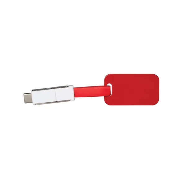 Three-in-one cable with a USB to USB type-C, 5-Pin to Lightning... from ASI 79530 Prime Line