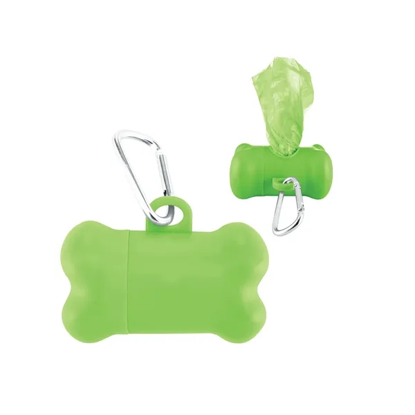 Bone-shaped disposable bag dispenser for pet waste.... from ASI 79530 Prime Line