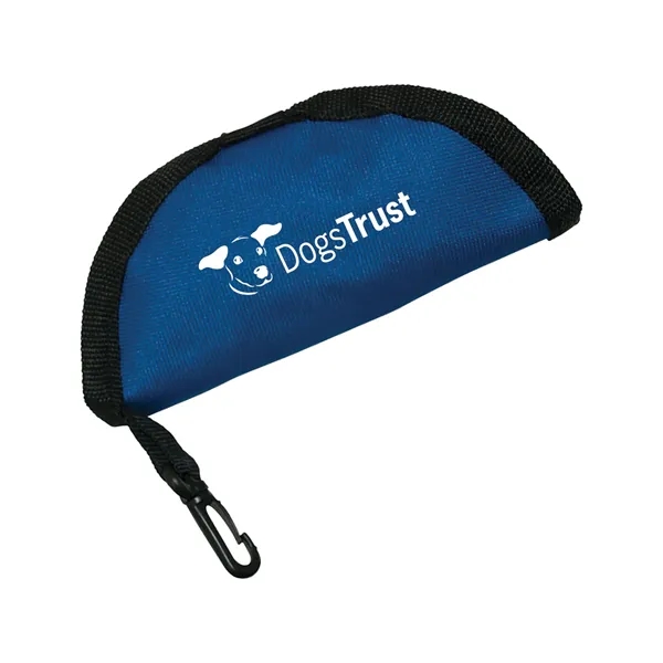 600 denier polyester travel pet bowl that's foldable and comes with... from ASI 79530 Prime Line