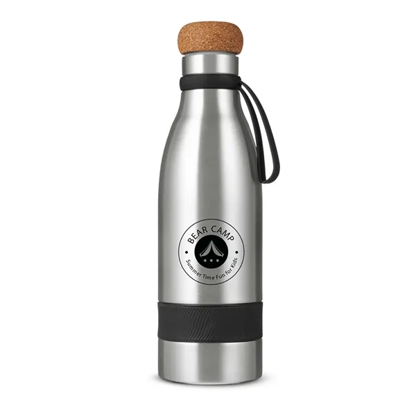 9.5" x 2.875" stainless steel 19 ounce insulated water bottle with... from ASI 79530 Prime Line