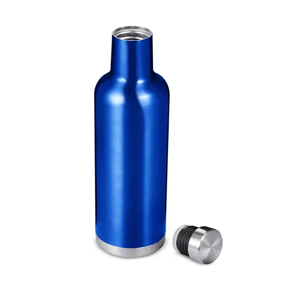 11.14" x 3" 25-ounce stainless steel insulated wine bottle.... from ASI 79530 Prime Line
