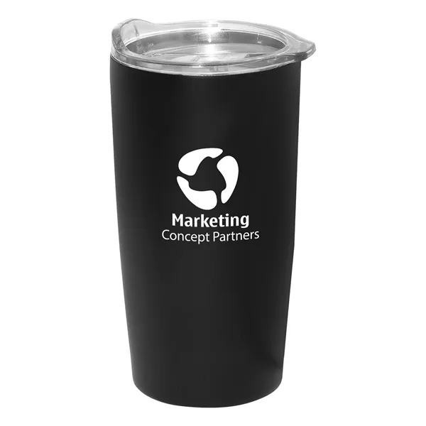 20 oz. vacuum insulated double wall stainless steel tumbler with spill-resistant... from ASI 79530 Prime Line