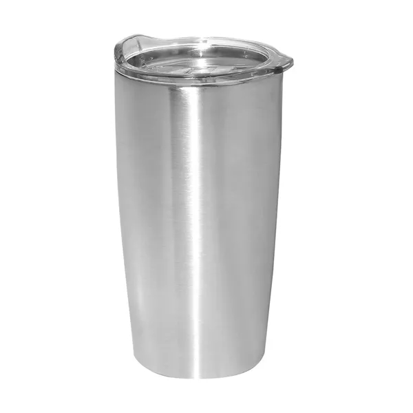20 oz. vacuum insulated double wall stainless steel tumbler with spill-resistant... from ASI 79530 Prime Line