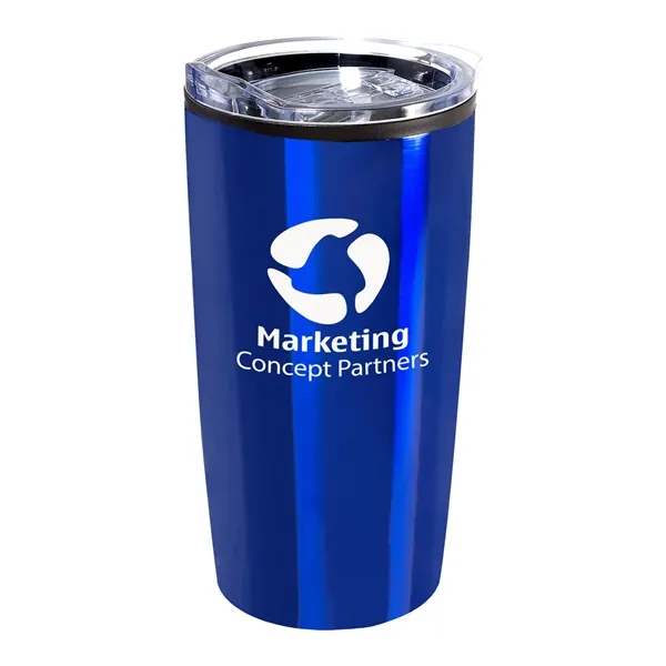 20 oz. insulated double wall tumbler with stainless steel exterior, plastic... from ASI 79530 Prime Line