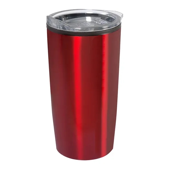 20 oz. insulated double wall tumbler with stainless steel exterior, plastic... from ASI 79530 Prime Line