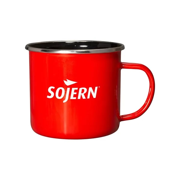 Camping and scouting classic 16.9 oz. (500 mL) iron mug with... from ASI 79530 Prime Line