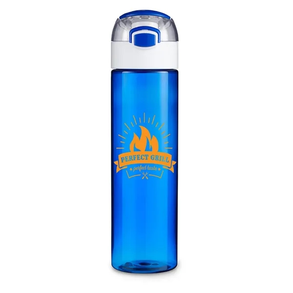 9" x 2.5" 23-ounce Tritan™ sports bottle with push-pull lid.... from ASI 79530 Prime Line