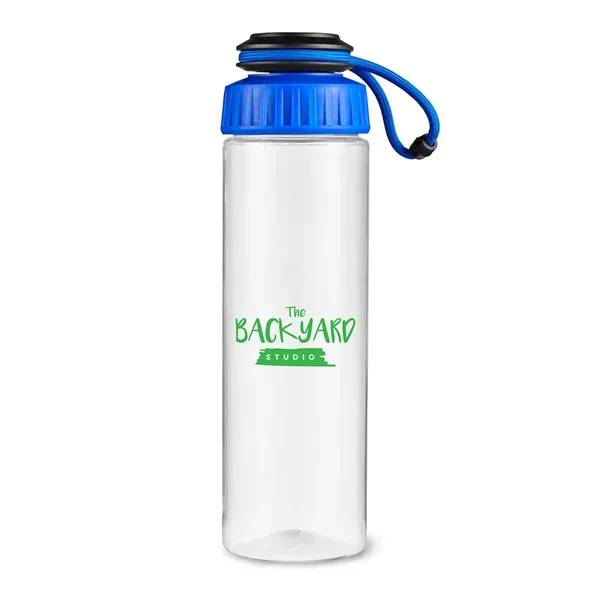 25 ounce Tritan™ water bottle with polypropylene lid and dacron strap.... from ASI 79530 Prime Line