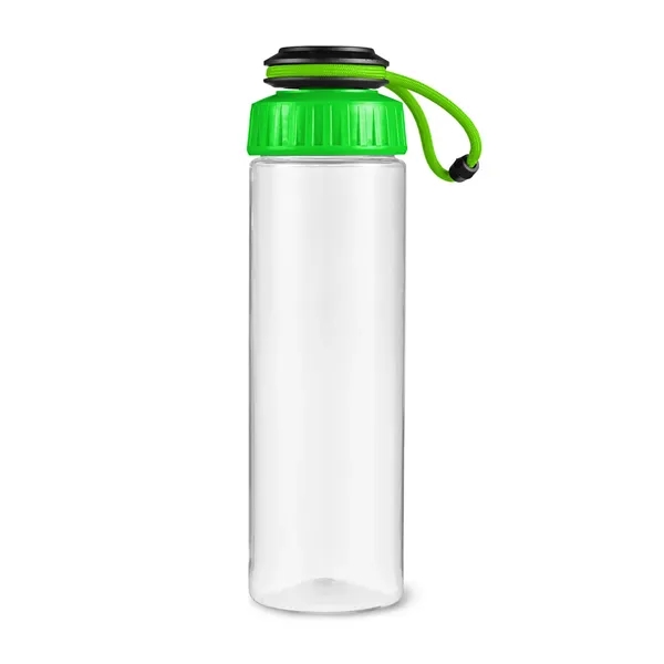25 ounce Tritan™ water bottle with polypropylene lid and dacron strap.... from ASI 79530 Prime Line