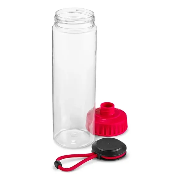 25 ounce Tritan™ water bottle with polypropylene lid and dacron strap.... from ASI 79530 Prime Line