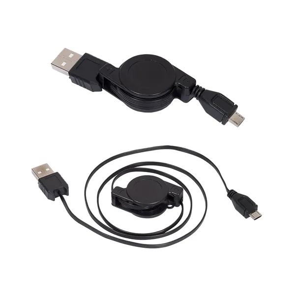 Retractable USB Cable Adapter... from ASI 79530 Prime Line