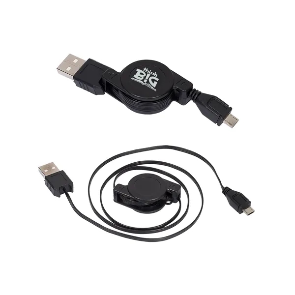 Retractable USB Cable Adapter... from ASI 79530 Prime Line