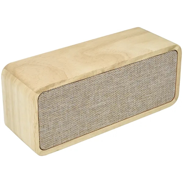 10W TWS FSC Wood Wireless Speaker... from ASI 89320 Starline USA Inc