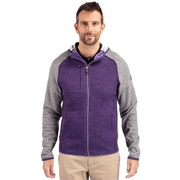 Men's jacket with a full-zip, hood, chest pocket, front welt pockets,... from ASI 47965 Cutter & Buck
